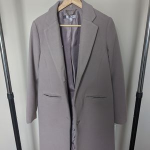 Long violet coat